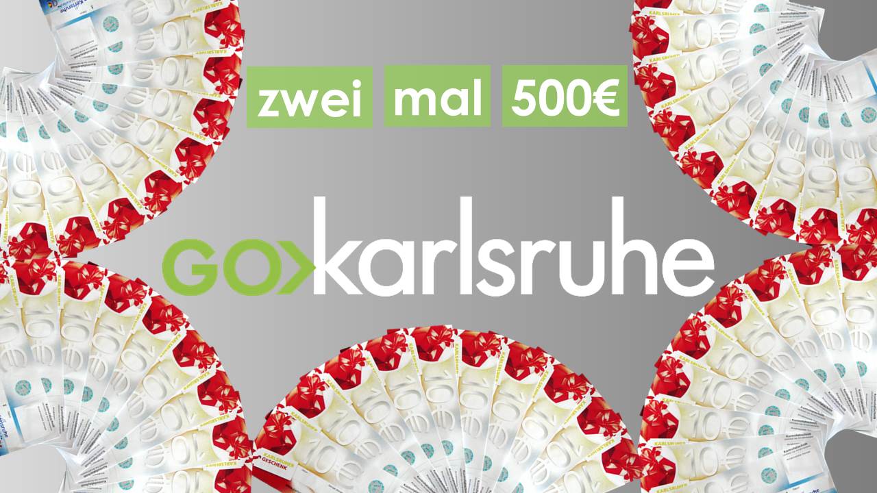 Gewinnspielfinale! Am Donnerstag 2 x 500€ gewinnen
