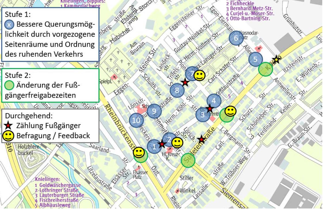 Uebersicht Fussverkehrsflaeche